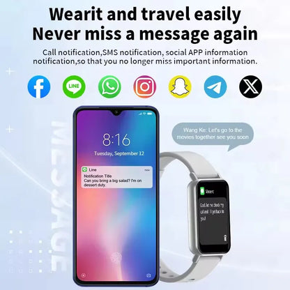 2025 New Watch 5 Men Smart Watch 100+Sports Mode Track Bluetooth Call Heart rate Waterproof Sport Fitness Smart bracelet Women