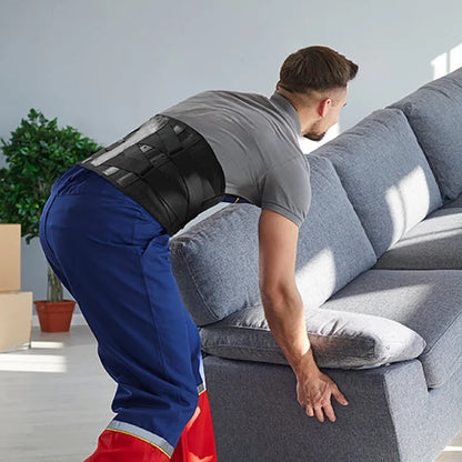 “Flexoora Lumbar Support Back Brace – Gym Fitness Body Adjustable Belt for Back Pain & Herniated Disc”