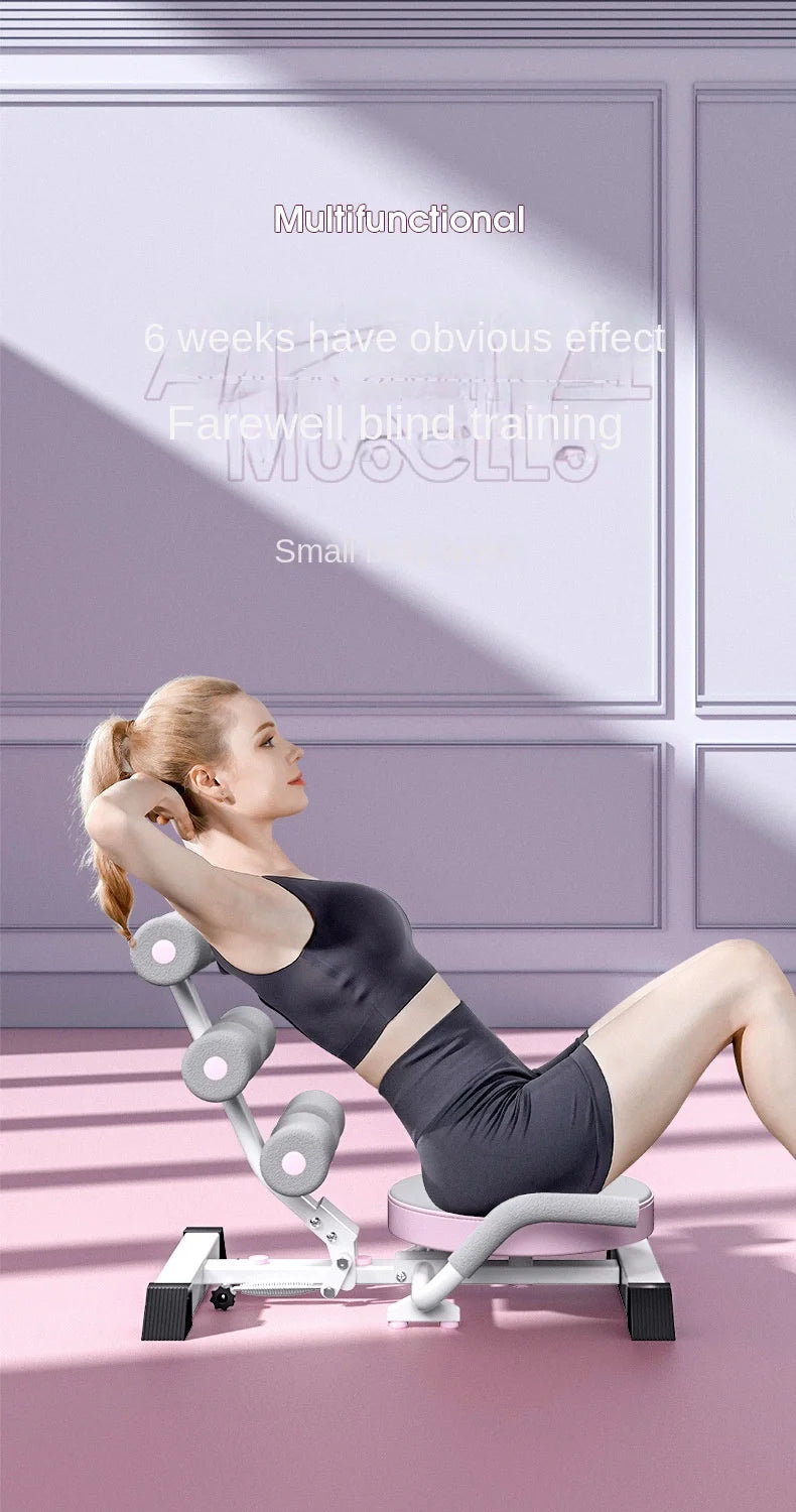 “Flexoora Sit‑Up Auxiliary Fitness Equipment – Gym Fitness Body Indoor Abdominal Trainer”