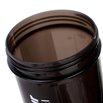 Sport Shaker Bottle 500ML Whey Protein Powder Mixing Bottle Sport Fitness Gym Shaker Outdoor Portable Plastic Drink Bottle