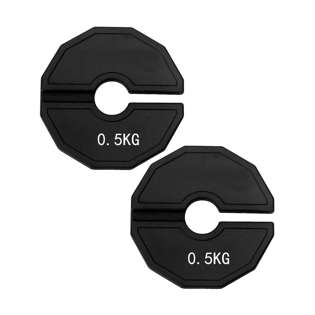 “Flexoora Micro‑Plates Set – Gym Fitness Body Add‑On 35mm Rubber Weight Plates”