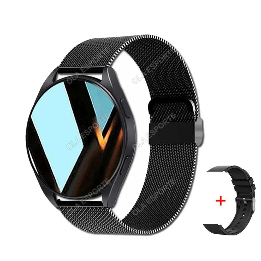 For Android IOS Smartwatch GPS Fitness Tracker Watch 6 Bluetooth Call Watches For Man Heart Rate Monitor Watch Men Women 2025New