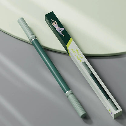 “Flexoora Yoga Stretching Stick – Gym Fitness Body Ergonomic Roller for Home & Outdoors”