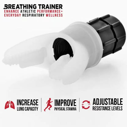 “Flexoora Breathing Trainer – Gym Fitness Body Lung & Respiratory Exerciser Adjustable Resistance”