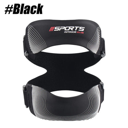 “Flexoora Patellar Support Strap – Gym Fitness Body Adjustable Knee Stabilizer for Running & Football”