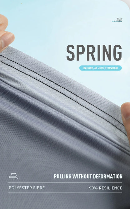 “Flexoora Men’s Ice-Silk Quick-Dry Gym Set – T-Shirt & Shorts for Running & Training”