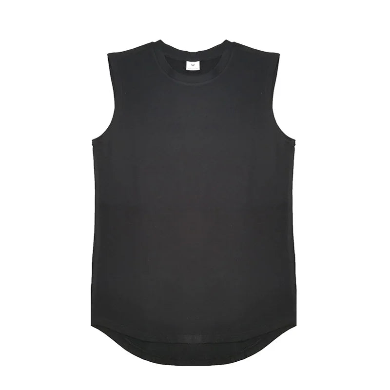 “Flexoora Men’s Breathable Cotton Muscle Tank – Gym & Workout”