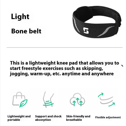 “Flexoora Patella Tendon Strap – Gym Fitness Body Adjustable Knee Support for Climbing, Basketball & Hiking”