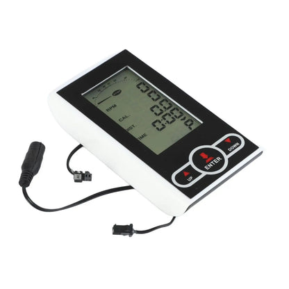 “Flexoora Speedometer Display for Elliptical & Exercise Machine – Gym Fitness Body Monitor for Rowing/Stationary Bike”