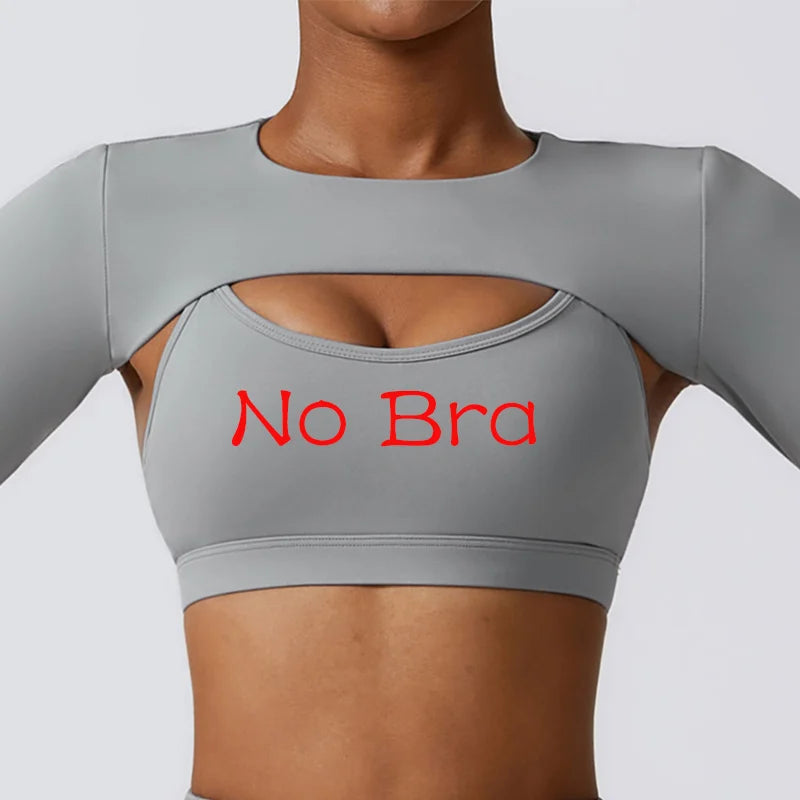 “Flexoora Women’s Long‑Sleeve Quick‑Dry Training Tee – Gym & Run”