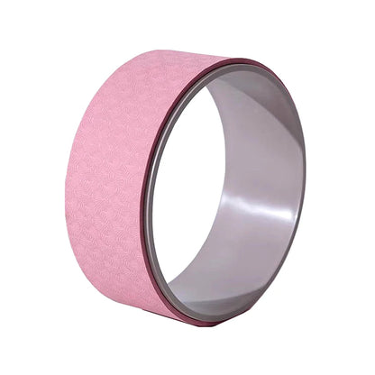 “Flexoora Yoga Wheel – Gym Fitness Body Stretch & Back‑Training Roller”