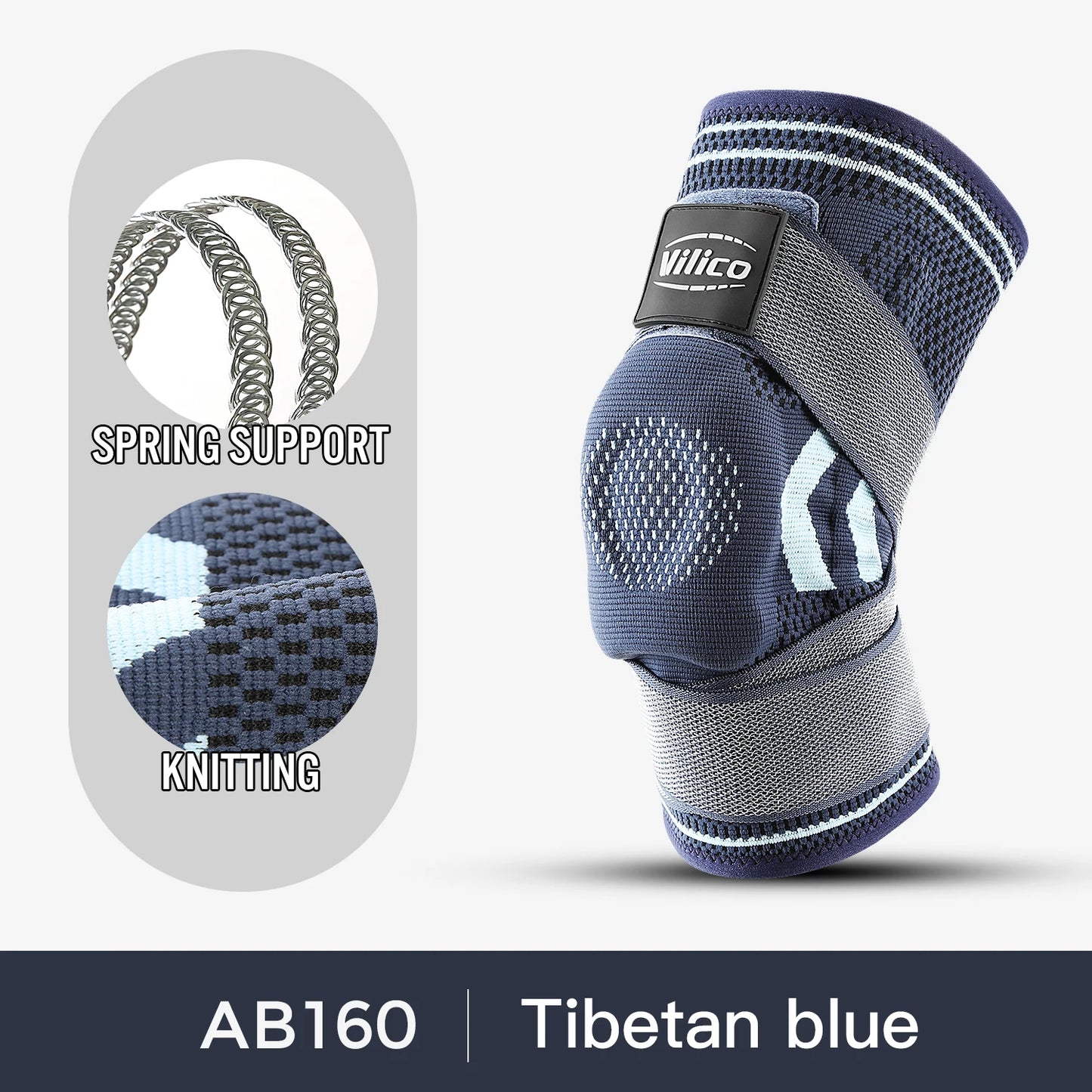 “Flexoora Men’s Knee Support Pads – Gym Fitness Body Silicone Spring for Basketball & Volleyball”