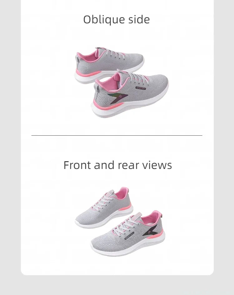 Women's Sports Shoes New Spring and Autumn Multifunctional Soft  Lightweight Running Shoes, Suitable for Women's Daily Clothing