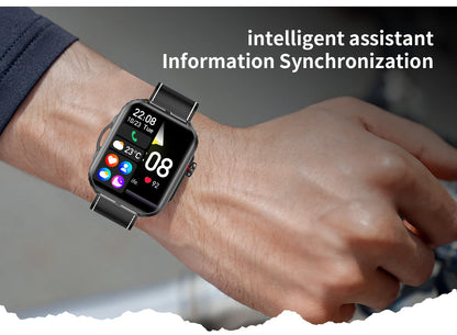 HDT11 Ultra Smart Fitness Watch with Bluetooth Calling Health Management Sleep Monitoring Multiple Sports Modes Water Resistant