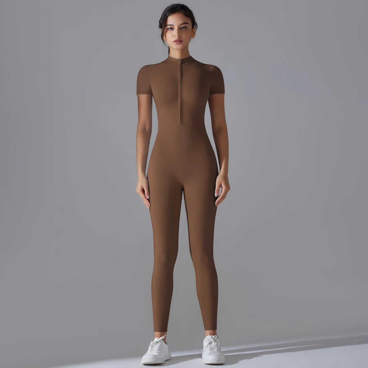 “Flexoora Women’s Quick‑Dry Breathable Fitness Bodysuit”