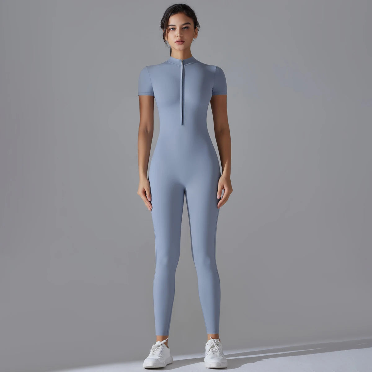“Flexoora Women’s Quick‑Dry Breathable Fitness Bodysuit”