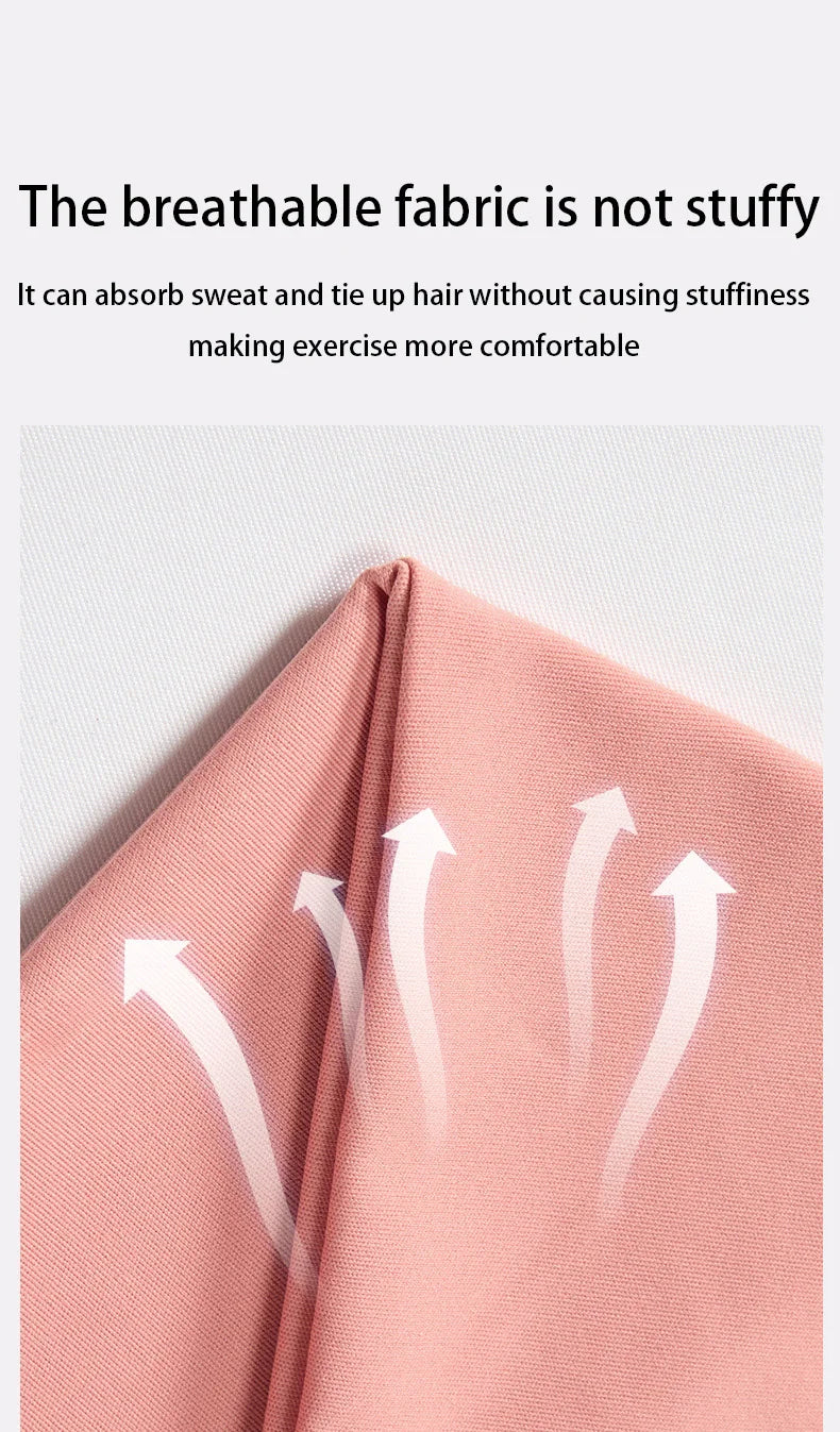 “Flexoora Sweat‑Absorbing Sports Headband – Gym Fitness Body Running & Yoga Band”