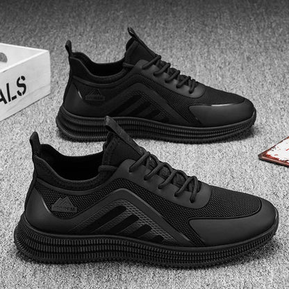 Sports Shoes Man's Lightweight Soft Sole Casual Comfortable Shoes Thin Flat Bottom Resistant To Dirt Trendy Streamline Anti-slip