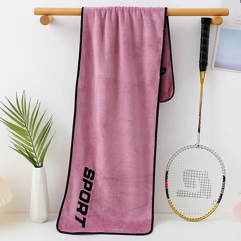30 * 110cm Sports Towel ultra-fine fiber Gym Workout Sweat absorption towel Yoga Quick drying exercise Beach quick dry Towel