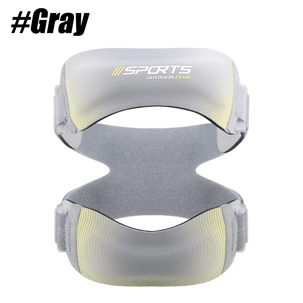 “Flexoora Patellar Support Strap – Gym Fitness Body Adjustable Knee Stabilizer for Running & Football”