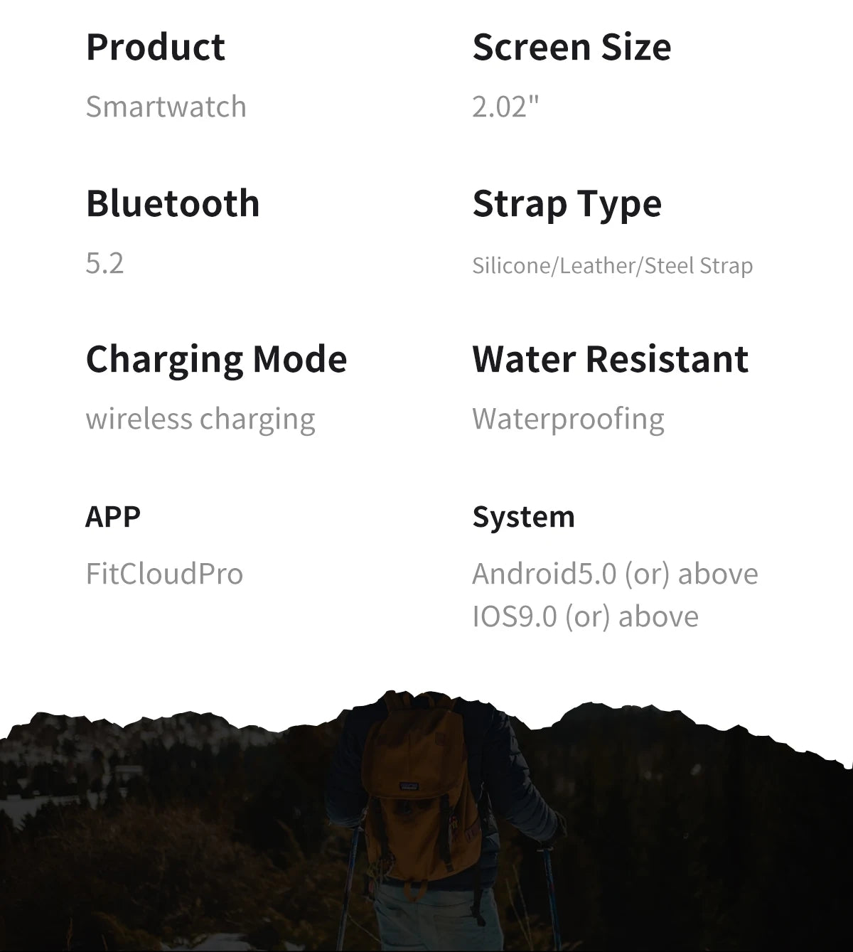 HDT11 Ultra Smart Fitness Watch with Bluetooth Calling Health Management Sleep Monitoring Multiple Sports Modes Water Resistant