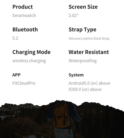 HDT11 Ultra Smart Fitness Watch with Bluetooth Calling Health Management Sleep Monitoring Multiple Sports Modes Water Resistant