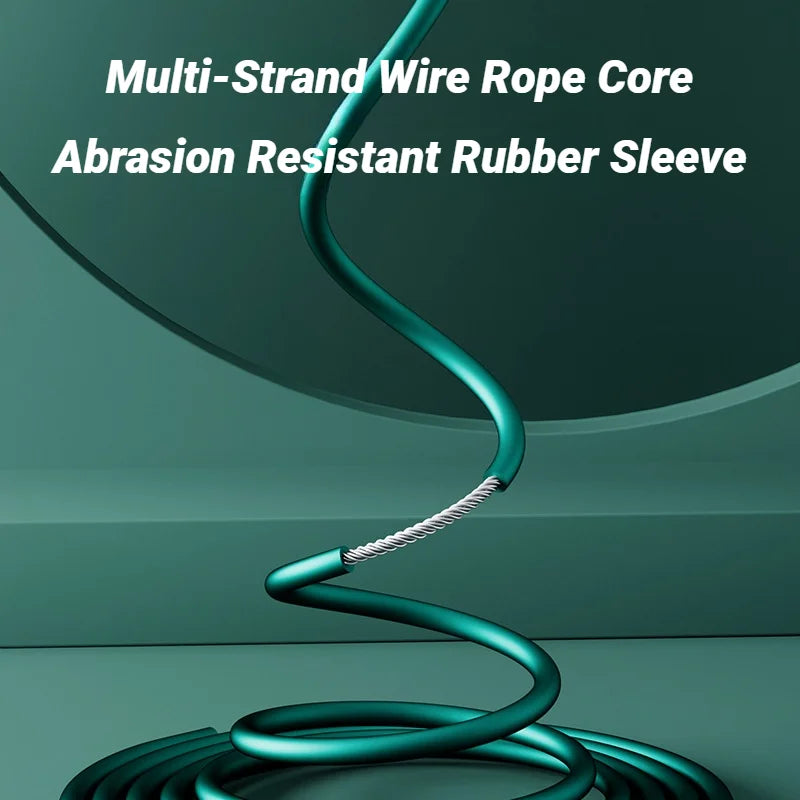 “Flexoora Counting Jump Rope – Gym Fitness Body Adjustable Steel Skipping Rope with Counter”