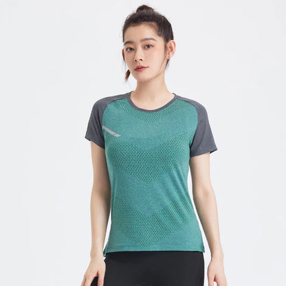 “Flexoora Women’s Quick‑Dry Yoga & Gym Tee”