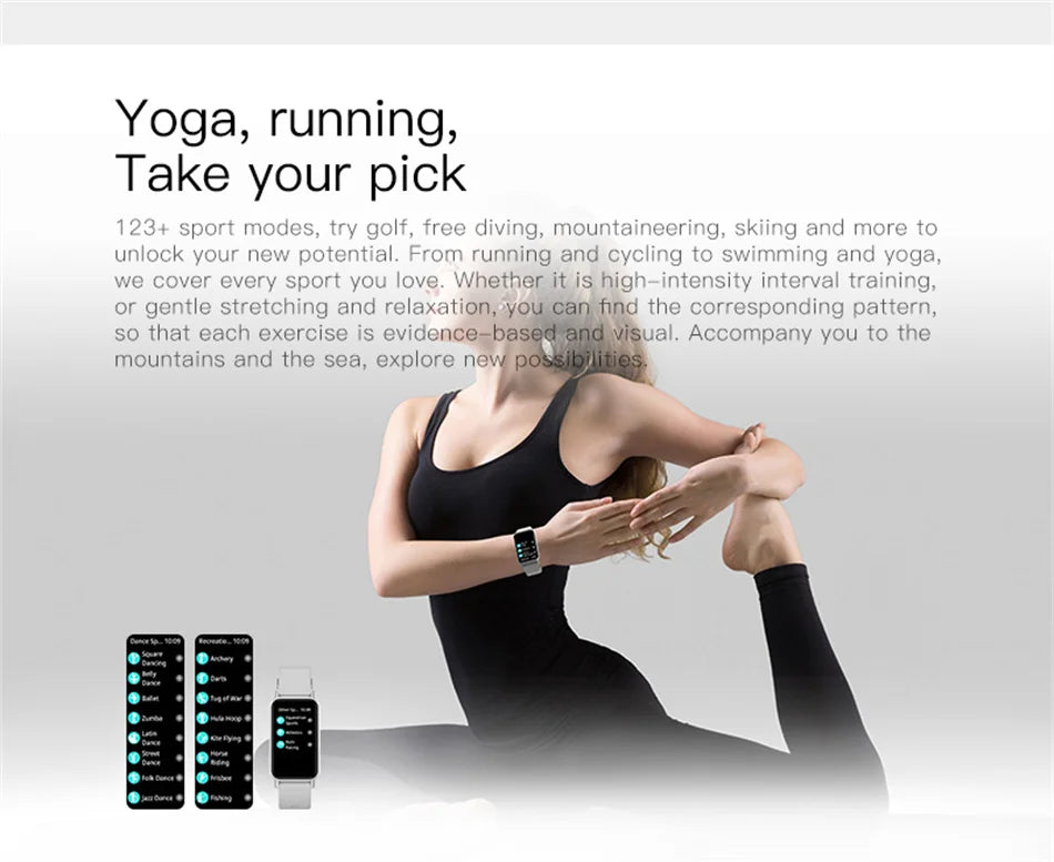 2025 New Watch 5 Men Smart Watch 100+Sports Mode Track Bluetooth Call Heart rate Waterproof Sport Fitness Smart bracelet Women