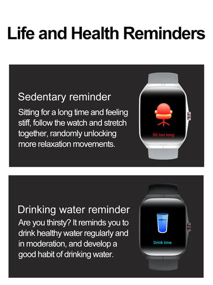 2025 New 1.95 Inch Ultra HD Smart Watch Men For OPPO GPS Tracking Bluetooth Call NFC Heart Rate Sports Fitness Women Smart Watch