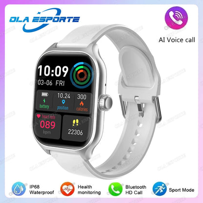 2025 New Smart Watch Men Women Gift Full Touch Screen Digital Sport Fitness Message Watches Bluetooth Call Smartwatch Wristwatch