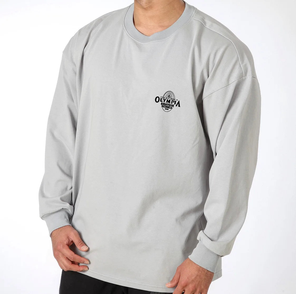 “Flexoora Men’s Bodybuilding Long‑Sleeve Tee – Gym & Street Style”