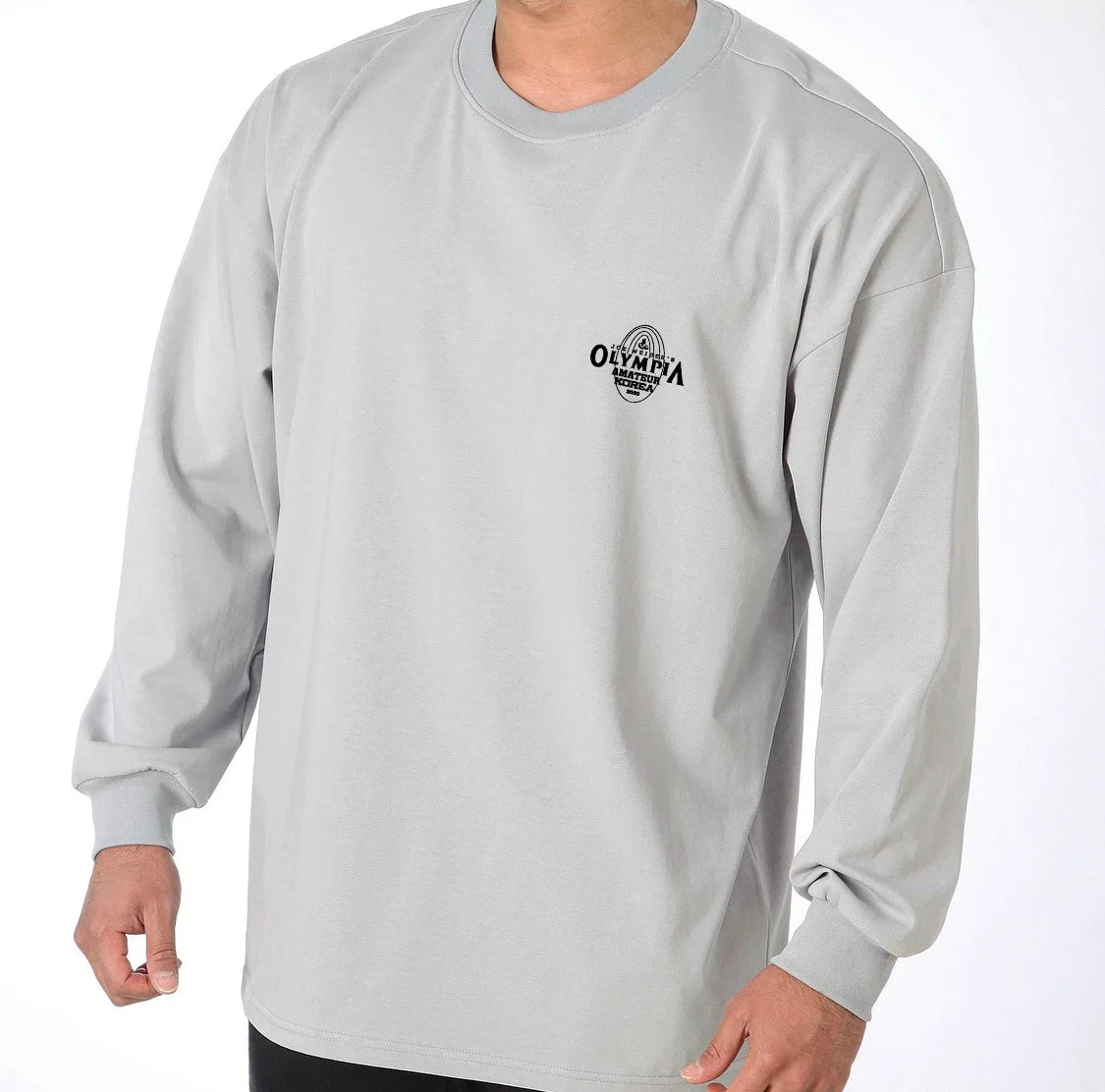 “Flexoora Men’s Bodybuilding Long‑Sleeve Tee – Gym & Street Style”