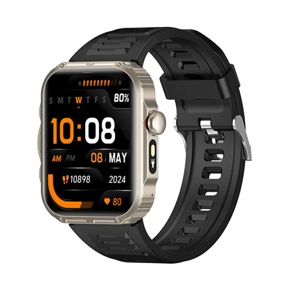 HDT11 Ultra Smart Fitness Watch with Bluetooth Calling Health Management Sleep Monitoring Multiple Sports Modes Water Resistant