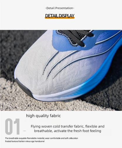 Men's new sports shoes four season casual fashion comfortable versatile wear-resistant thick soled running leisure sports shoes