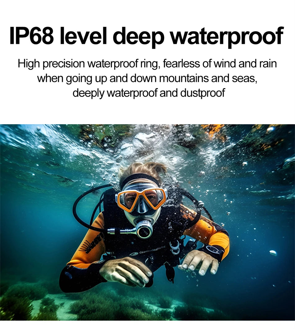 2025 New 1.95 Inch Ultra HD Smart Watch Men For OPPO GPS Tracking Bluetooth Call NFC Heart Rate Sports Fitness Women Smart Watch