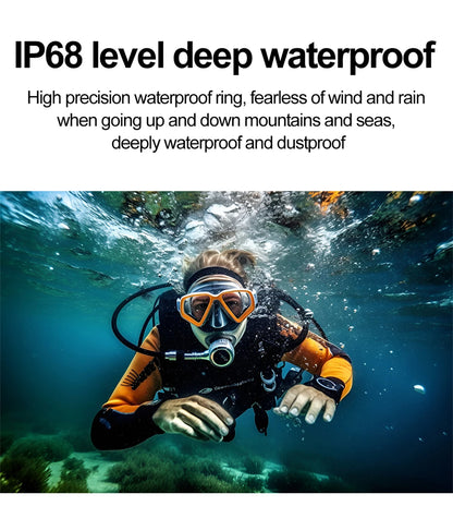 2025 New 1.95 Inch Ultra HD Smart Watch Men For OPPO GPS Tracking Bluetooth Call NFC Heart Rate Sports Fitness Women Smart Watch