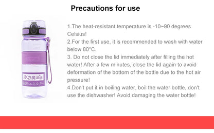 Brand BPA Free Leak Proof Sports Travel Water Bottle High Quality Tour Hiking Portable My Favorite Protein Shaker Drink Bottles