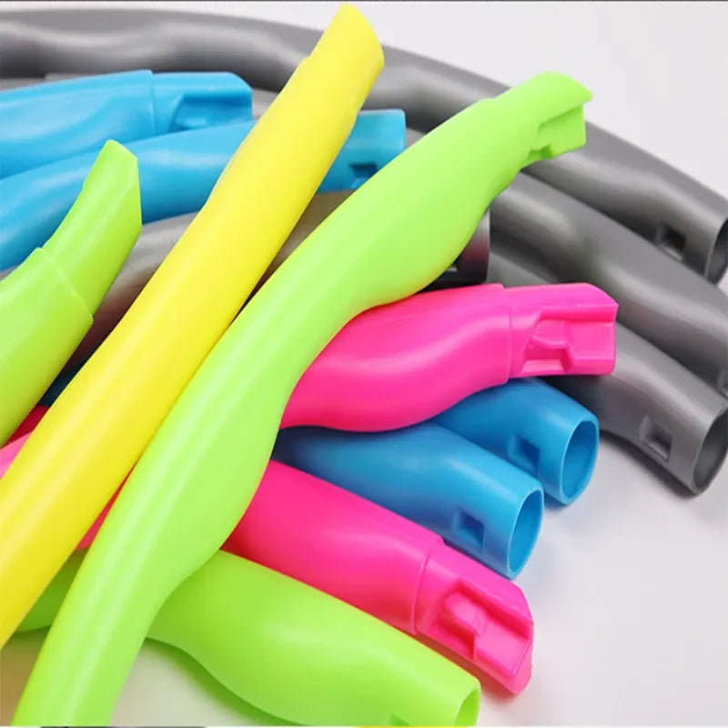 “Flexoora Detachable Pilates Hoop – Gym Fitness Body 9/8/7‑Tube Slimming Waist Trainer”