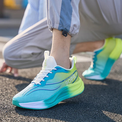 Men's new sports shoes four season casual fashion comfortable versatile wear-resistant thick soled running leisure sports shoes