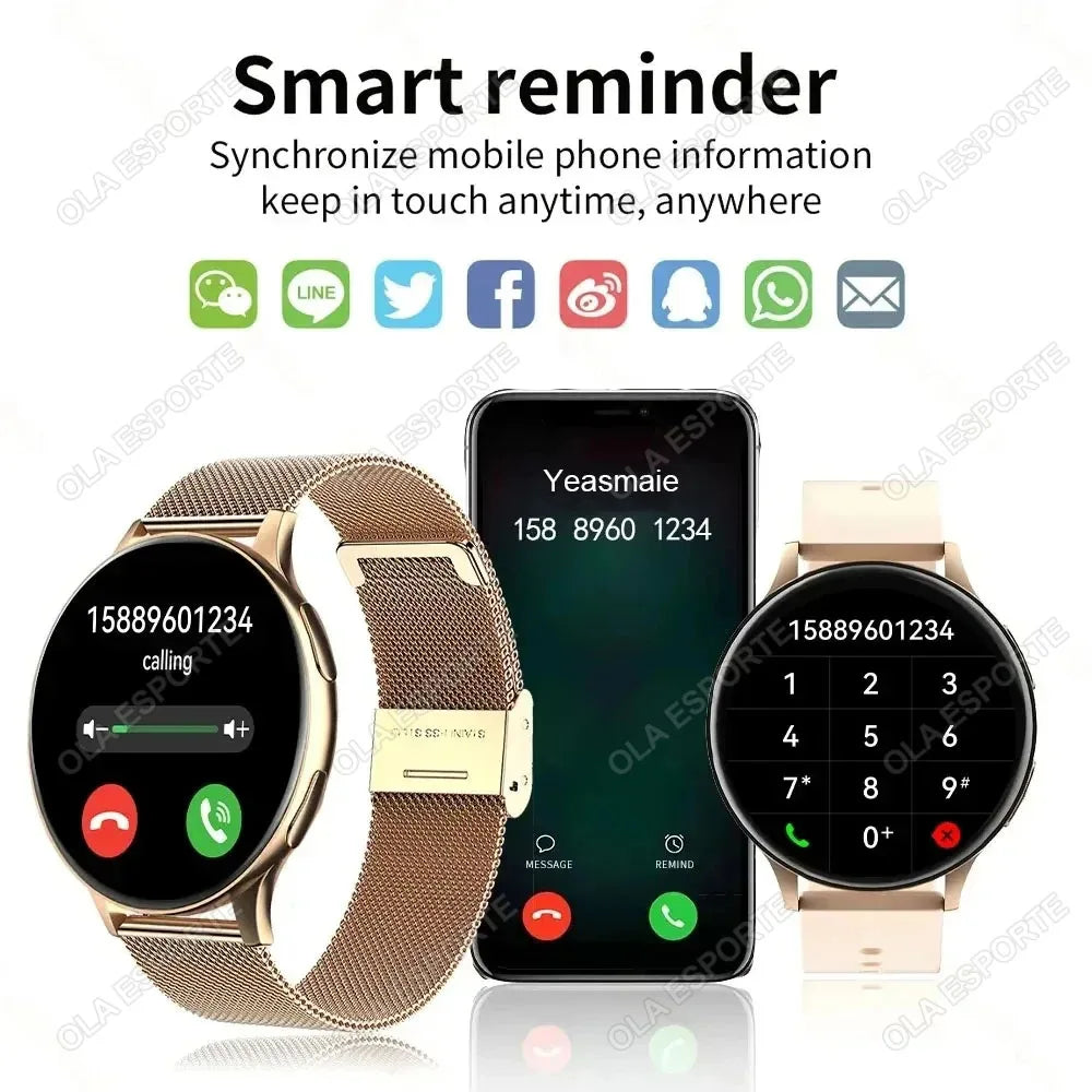For Android IOS Smartwatch GPS Fitness Tracker Watch 6 Bluetooth Call Watches For Man Heart Rate Monitor Watch Men Women 2025New