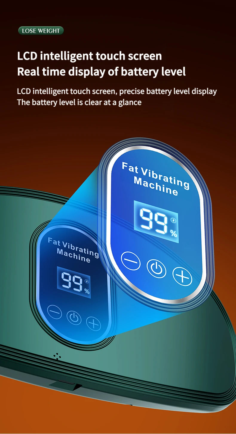 “Flexoora Hot Compress & Fat‑Burn Massage Belt – Gym Fitness Body USB Slimming Vibra Band”