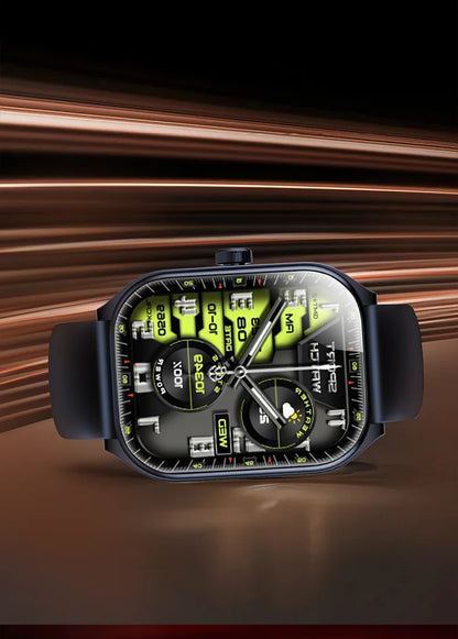 KHwatch 2.01" Curved Screen Smartwatch Men Call Sports Waterproof Wrist Watches Fitness Bracelet Women Watch Clock Smart Watch