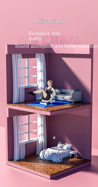 “Flexoora Sit‑Up Auxiliary Fitness Equipment – Gym Fitness Body Indoor Abdominal Trainer”