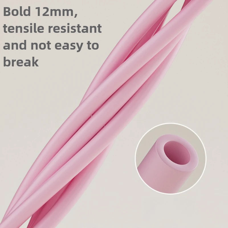 “Flexoora Elastic Bands Set – Gym Fitness Body Tension Ropes for Home Ab & Belly Workout”