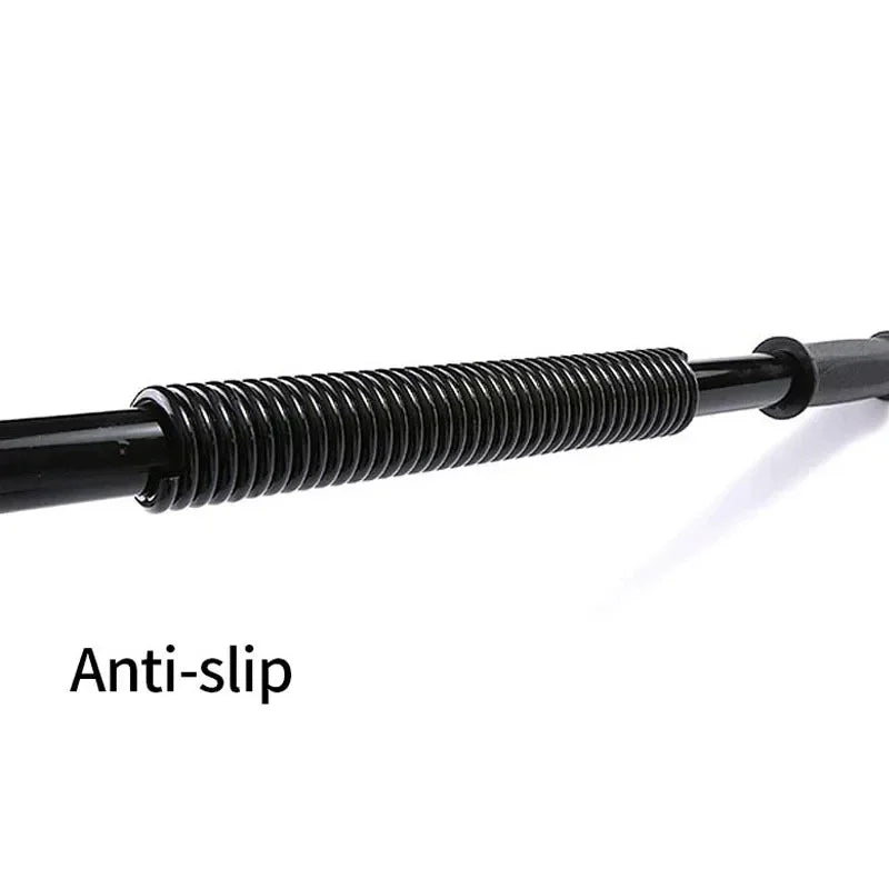 “Flexoora Spring‑Loaded Arm Strength Bar – Gym Fitness Body Adjustable 20‑60kg Upper‑Limb Trainer”