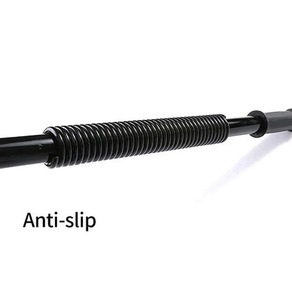 “Flexoora Spring‑Loaded Arm Strength Bar – Gym Fitness Body Adjustable 20‑60kg Upper‑Limb Trainer”