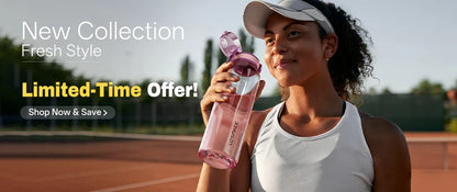 Hot Sale 500/1000ML Sports Water Bottle Shaker Outdoor Travel Portable Leakproof Drinkware Tritan Plastic Drink Bottle BPA Free