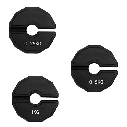 “Flexoora Micro‑Plates Set – Gym Fitness Body Add‑On 35mm Rubber Weight Plates”