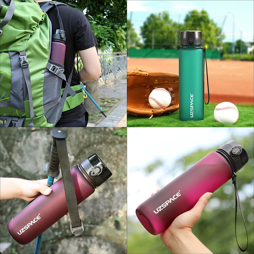 Brand BPA Free Leak Proof Sports Travel Water Bottle High Quality Tour Hiking Portable My Favorite Protein Shaker Drink Bottles